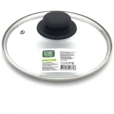 Крышка с ручкой из бесцветного жаростойкого стекла Home Story, 24см в магазинах Перекресток