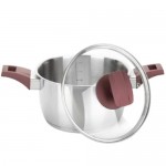 Кастрюля Attribute Augusta Speciale с крышкой, 2.4л Кастрюля Attribute Augusta Speciale с крышкой, 2.4л