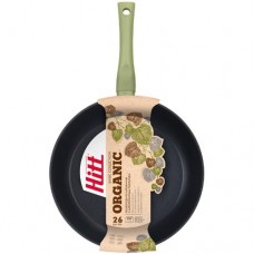 Сковорода Hitt Organic из алюминия с антипригарным покрытием, 26см в магазинах Перекресток
