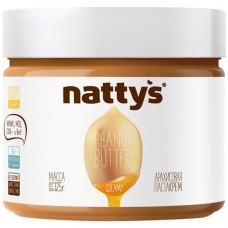 Паста арахисовая Nattys Creamy с мёдом, 325г в магазинах Перекресток