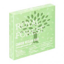 Кэроб Royal Forest Carob Vegan Bar обжаренный, 75г в магазинах Перекресток
