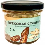 Сгущенка Настин Сластин ореховая с миндальными лепестками, 90г