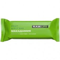 Батончик орехово-фруктовый R.A.W. Life Макадамия, 47г в магазинах Перекресток