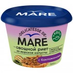 Риет Delicatesse De Mare овощной из морской капусты с баклажанами, 150г