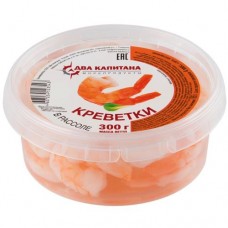 Креветки Два Капитан ванамей отварные в рассоле, 300г в магазинах Перекресток