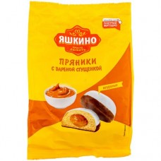 Пряники Яшкино с варёной сгущёнкой, 350г в магазинах Перекресток