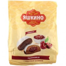 Пряники Яшкино с вишнёвой начинкой, 350г в магазинах Перекресток