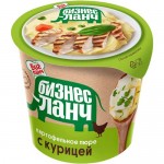 Пюре Биг Ланч Бизнес Ланч картофельное пюре с курицей быстрого приготовления, 40г