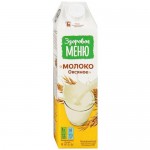 Напиток овсяный Здоровое меню 1%, 1л