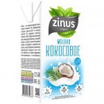 Напиток кокосовый Zinus Moloko для детей с 3 лет обогащённый кальцием и витаминами 1.5%, 1л