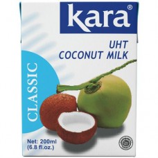 Продукт растительный Kara Coconut Milk на основе мякоти кокосового ореха 17%, 200мл в магазинах Перекресток