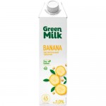 Напиток Green Milk Банан соевый, 1л Напиток Green Milk Банан соевый, 1л