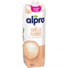 Напиток соевый Alpro со вкусом ванильного пломбира, 1л в магазинах Перекресток