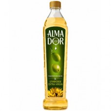 Масло подсолнечное Almador Extra Virgin Olive Oil с добавлением оливкового нерафинированного, 750мл в магазинах Перекресток