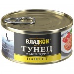 Паштет Владкон из тунца желтоперого, 125г