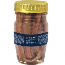 Филе анчоуса европейского в масле Market Collection, 78г в магазинах Перекресток