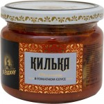 Килька За Родину балтийская неразделанная обжаренная в томатном соусе, 270г