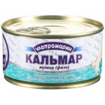 Кальмар Ультрамарин гигантский шинкованный без кожицы, 185г