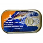 Печень трески Nord Pilgrim атлантической, 115г