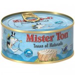 Тунец желтоперый Mister Ton филе-ломтики в собственном соку, 160г