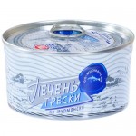 Печень трески Рыбное Меню По-Мурмански, 110г Печень трески Рыбное Меню По-Мурмански, 110г