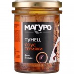 Филе тунца Магуро полосатого в соусе терияки с маслом, 200г