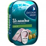 Сельдь Русское Море Исландка филе-кусочки в масле, 115г