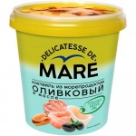 Коктейль из морепродуктов Балтийский Берег оливковый маре варёный в масле, 380г