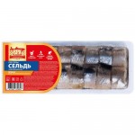 Сельдь ВРК Матье Пряная филе-кусочки тихоокеанская в масле, 200г