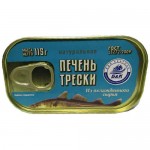 Печень трески Б&К-Морепродукт атлантической натуральная, 115г