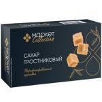Сахар тростниковый кусковой нерафинированный Market Collection, 500г
