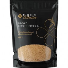 Сахар тростниковый кристаллический нерафинированный Market Collection, 650г в магазинах Перекресток