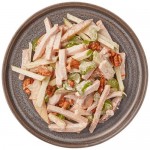 Салат с копчёной курицей, яблоками, орехами и сельдереем Шеф Перекрёсток, 200г