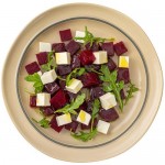 Салат из свеклы и брынзы с соусом песто Шеф Перекрёсток, 170г