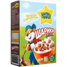 Шарики Ухтышки со вкусом шоколада, 250г в магазинах Перекресток