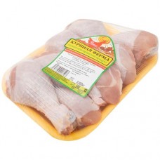 Голень цыплят-бройлеров Куриная Ферма с кожей охлаждённая в магазинах Перекресток