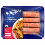 Колбаски свиные Черкизово по-домашнему с чесноком, 450г