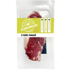 Стейк Стейкомания Рибай из говядины категории А, 200г в магазинах Перекресток