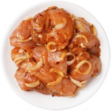 Шашлык куриный Перекрёсток в маринаде с лимоном мясокостный в магазинах Перекресток