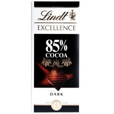 Шоколад горький Lindt Excellence 85%, 100г в магазинах Перекресток