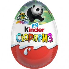 Яйцо шоколадное Kinder сюрприз с игрушкой в ассортименте, 20г в магазинах Перекресток