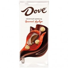 Шоколад молочный Dove с цельным фундуком, 90г в магазинах Перекресток
