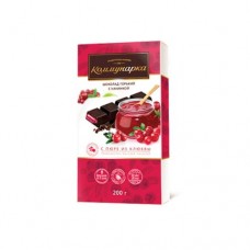Шоколад горький Коммунарка с пюре из клюквы, 200г в магазинах Перекресток