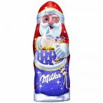 Фигурка шоколадная Milka в форме Деда Мороза, 45г