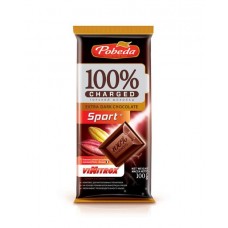 Шоколад горький Победа Вкуса Чаржед спорт, 100г в магазинах Перекресток