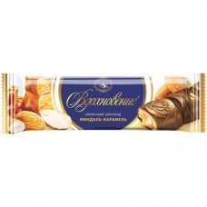 Шоколад Вдохновение молочный с начинкой миндаль-карамель, 41г в магазинах Перекресток