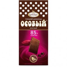 Шоколад горький Фабрика им. Крупской Особый 85%, 88г в магазинах Перекресток