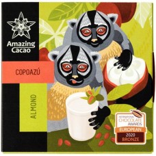 Шоколад горький Amazing Cacao Купуасу с миндалем 62%, 60г в магазинах Перекресток
