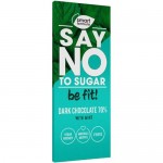 Шоколад горький Smart Formula Dark With Mint с экстрактом мяты, 90г