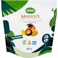 Конфеты Mokki жевательные в молочном шоколаде со вкусом манго, 150г в магазинах Перекресток